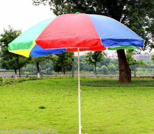 Garden Outdoor and Fishing Umbrella Big and Full Size (Multicolor) - 48 inch. 