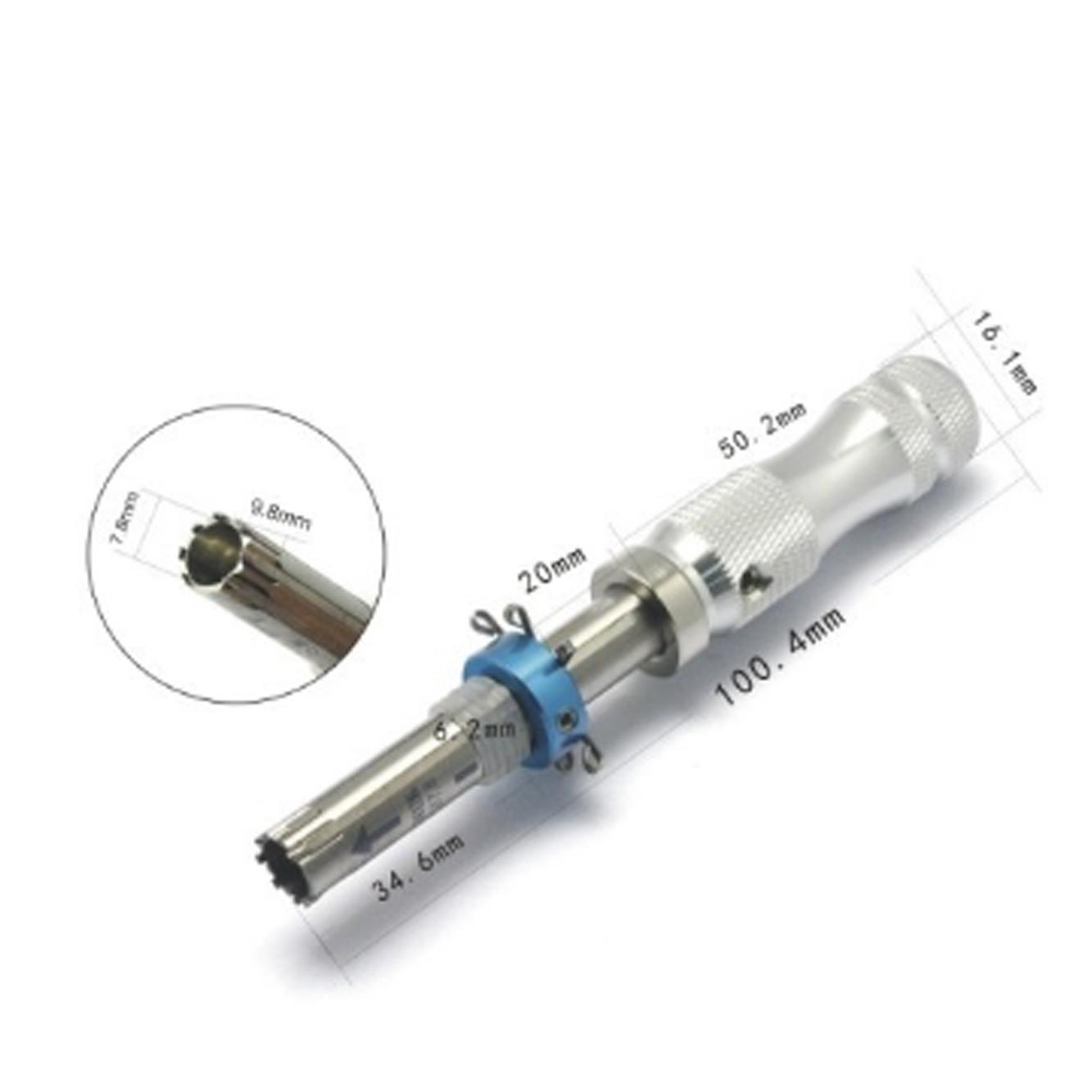 Multifunctional Locksmith Tubular Practical Transparent Unlocking Tool Suit Lockset. 