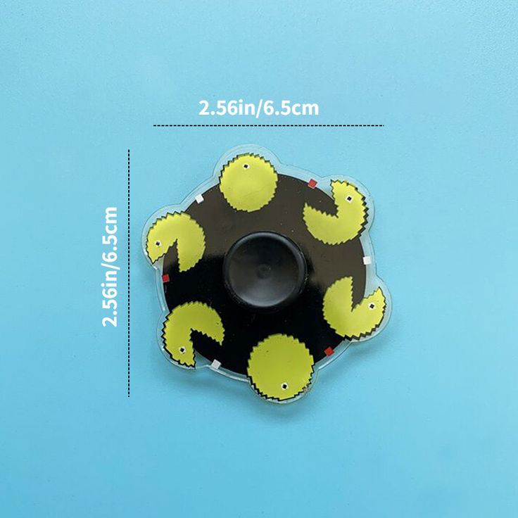 Dynamic Anime-Inspired Fidget Spinner: Premium 2-Piece Decompression Tool with Creative Visual Effects**. 