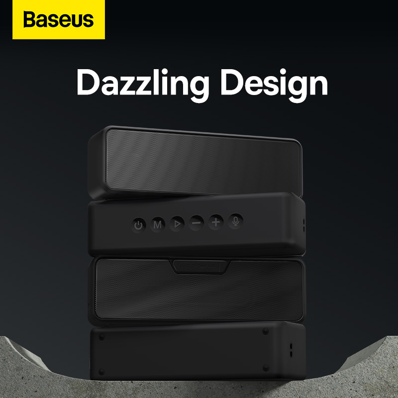 New Portable Wireless Bluetooth Speaker 20W Bass Boost EQ Mode IPX6 Waterproof Bluetooth 5.0 Speakers, Support TF-card AUX. 