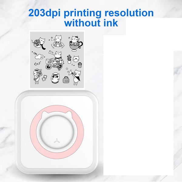 MX06 Bluetooth instant Printer Portable Mini Pinter. 