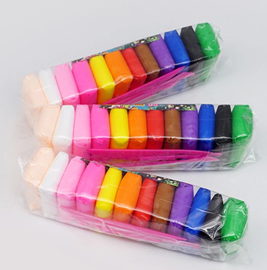 12 Colors Soft Super Light Clay Modeling Air Dry Clay For Diy Handmade Toys - Clay. 