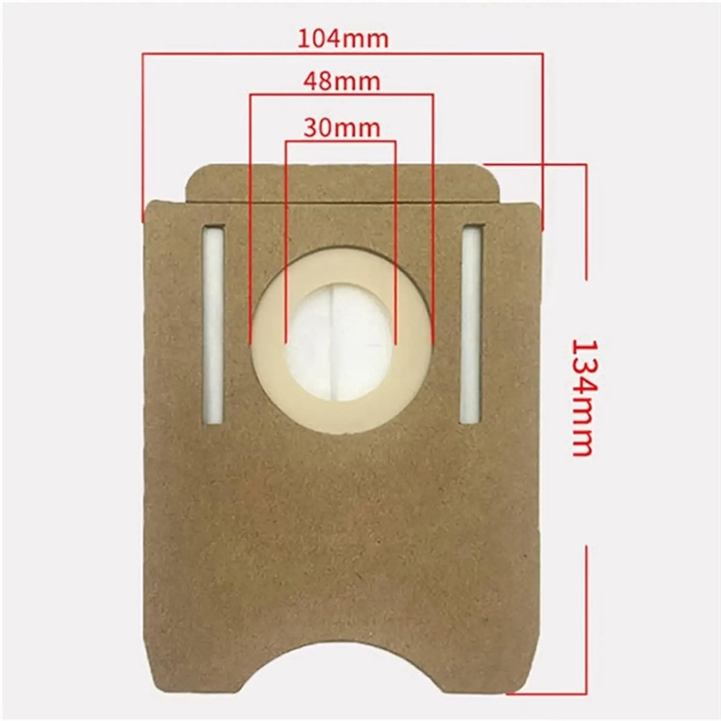 Dust Bag for S8 S8+ Robot Vacuum Cleaner Consumables Dirt Disposal Bags Replaceable Kit