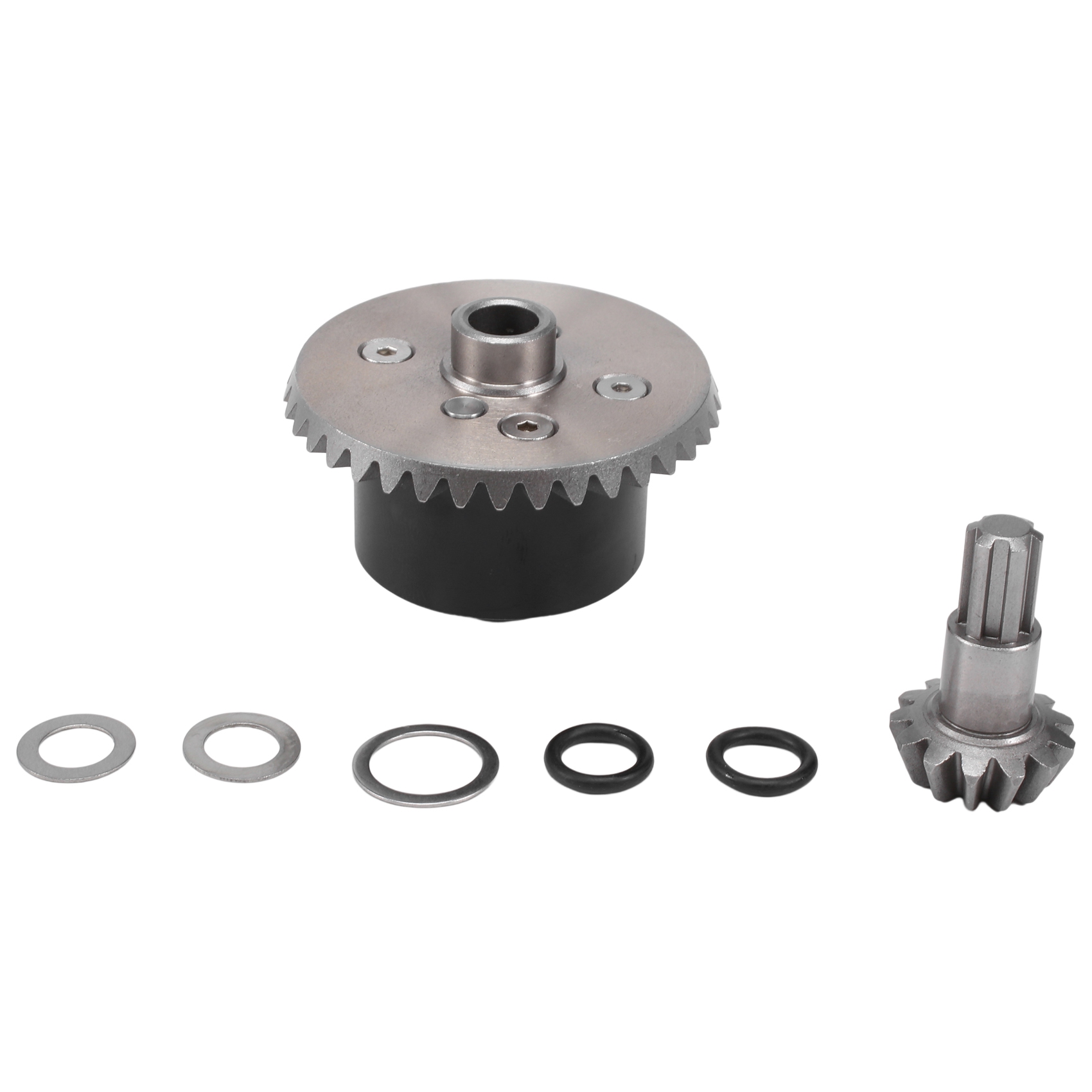 Metal Case Gear 37T Input Gear 13T for ARRMA 1/10 Kraton Senton Big Rock Outcast Replacement Kit 5