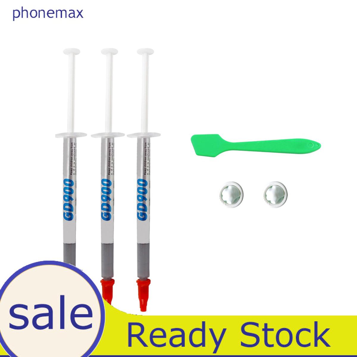 &lt;WholeSale&gt; 3Pcs GD900 Thermal Paste Effective Low Consistency Compound CPU 4.8WM-K Cooling Grease for Motherboard
