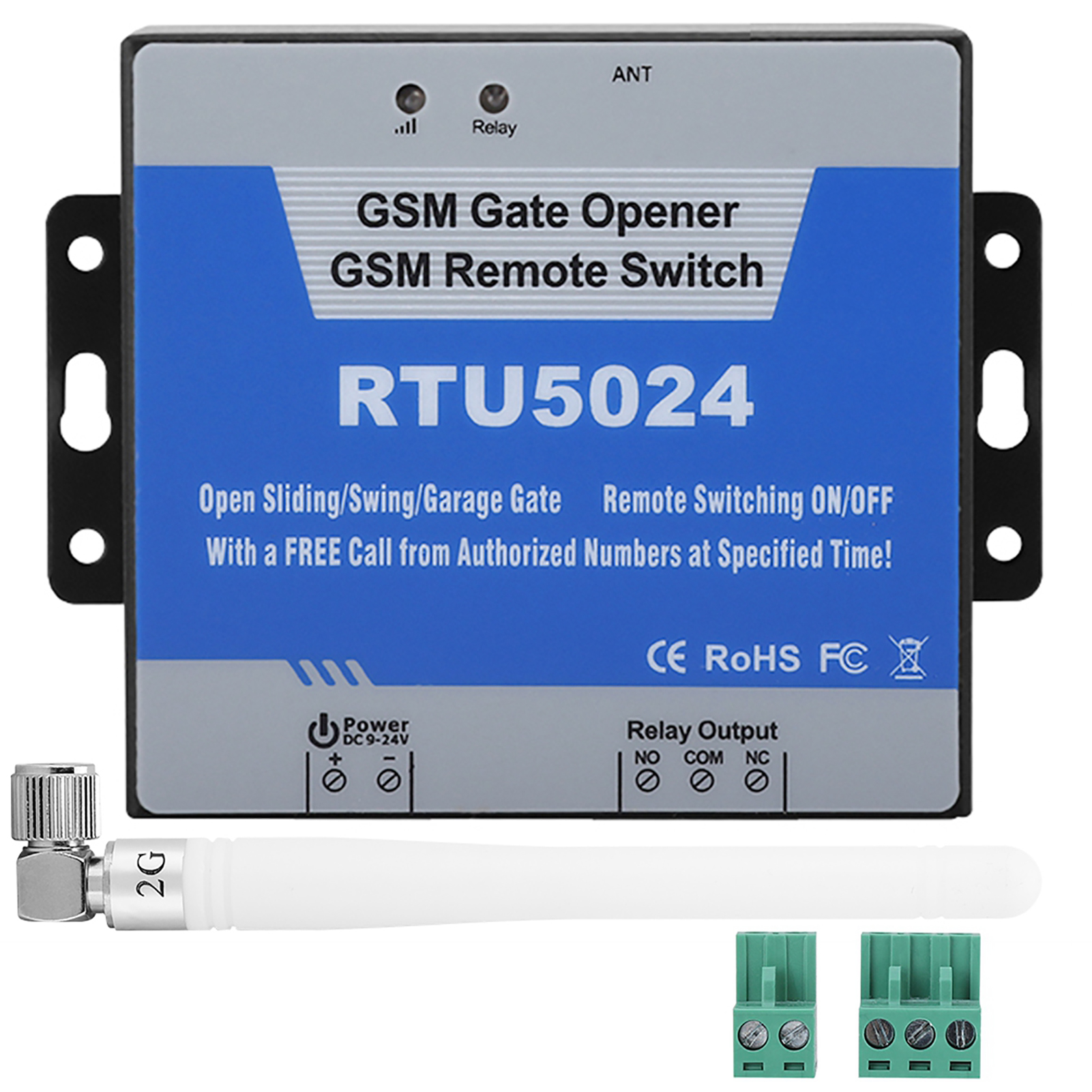 GSM Gate Opener RTU5024 Cell Phone Controller SMS Remote Control Door. 