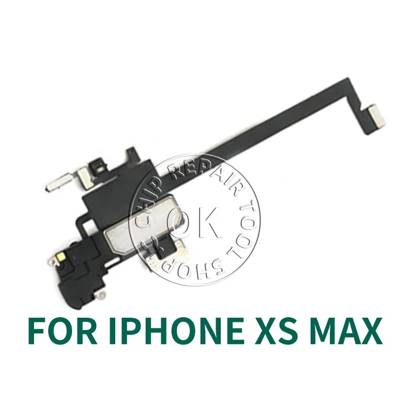 Original Ear Earpiece Flex Cable For iPhone X XR Xs 11 11 Pro Max Sensor Proximity Small Earphone Ear Speaker with Phone Face ID. 