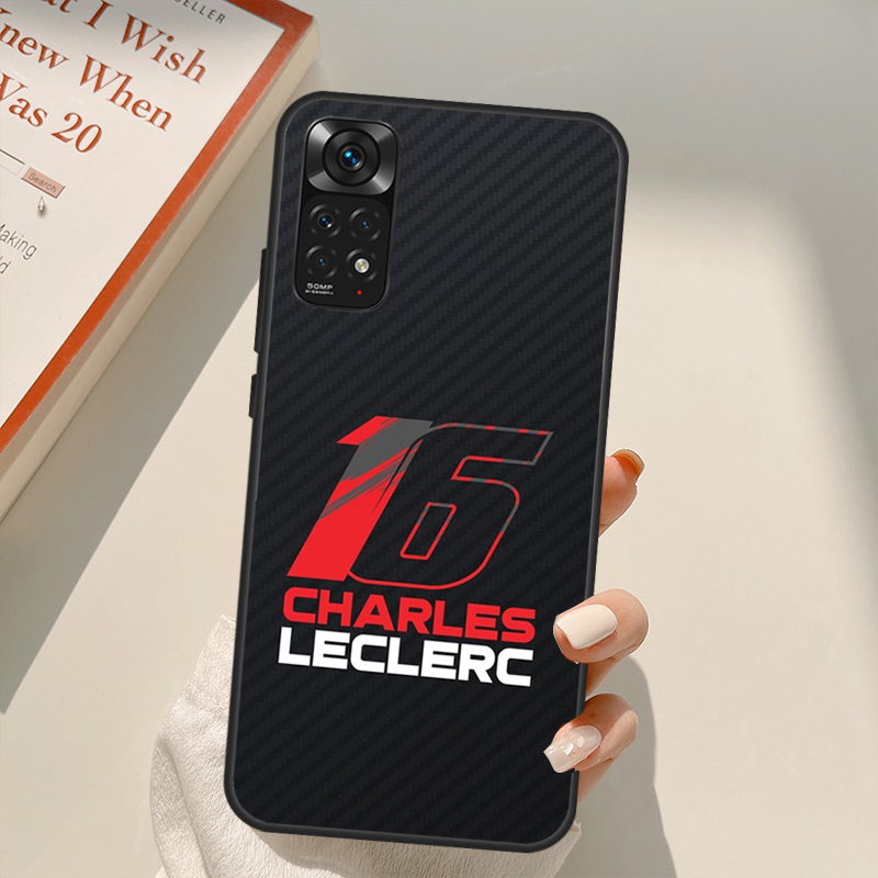 Charles Leclerc 16 F1 Case For Redmi Note 12 Pro 12S Note 11 8 9 10 Pro 9S 10S 11S Cover For Redmi 10 9 C 10A 12C. 