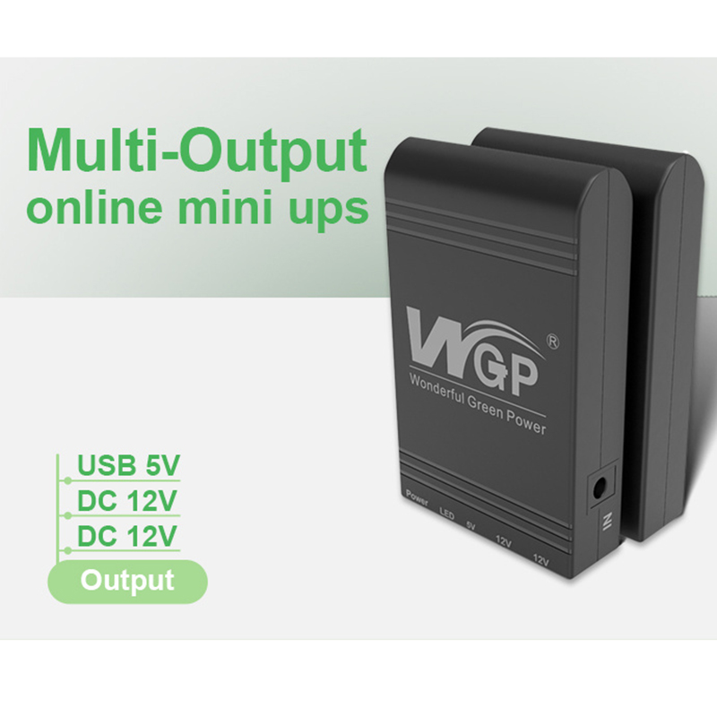 Mini UPS DC UPS for Router 10400mAh # 5/12/12V (Router, Onu, CC Camera, Etc) Update version. 