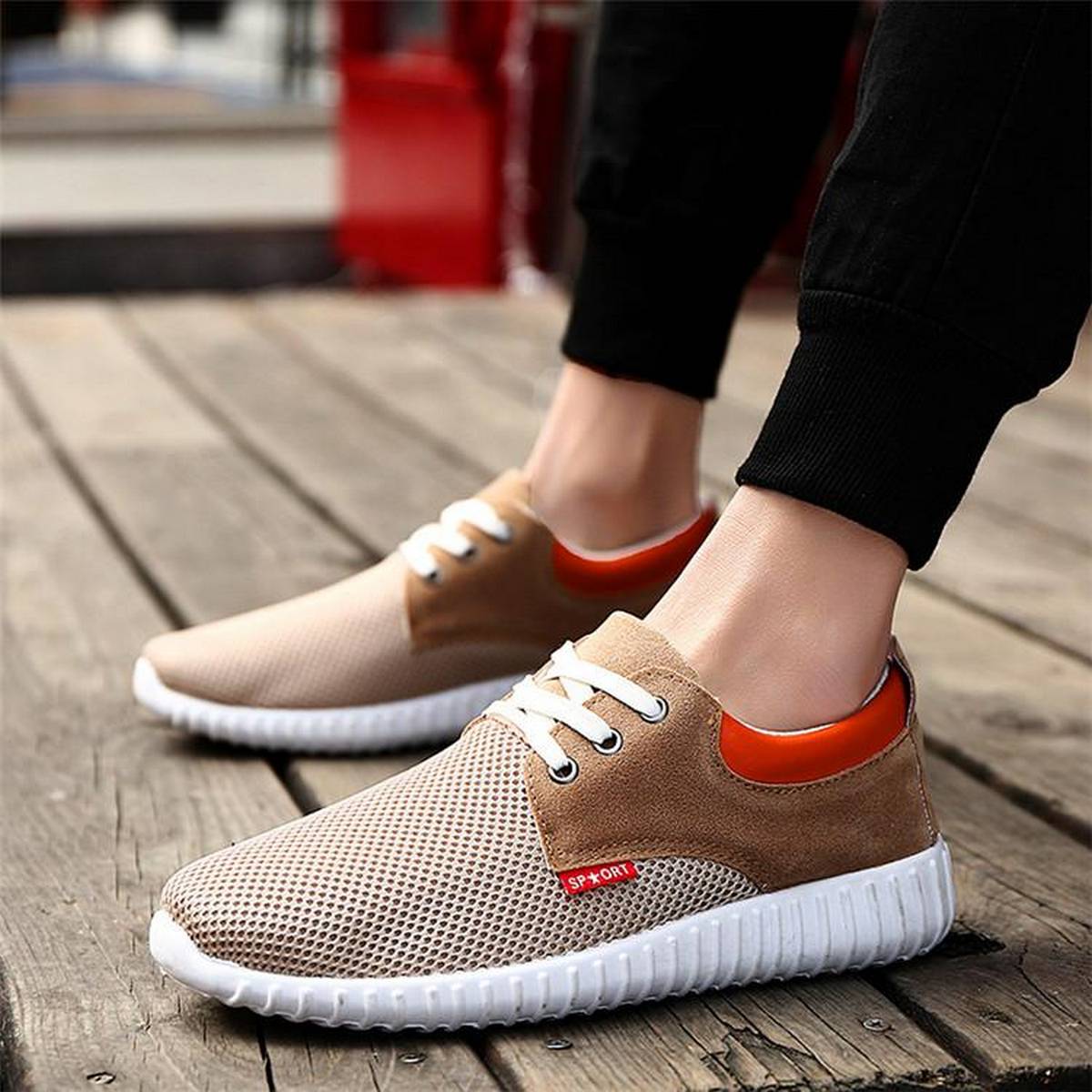 breathable casual sneakers