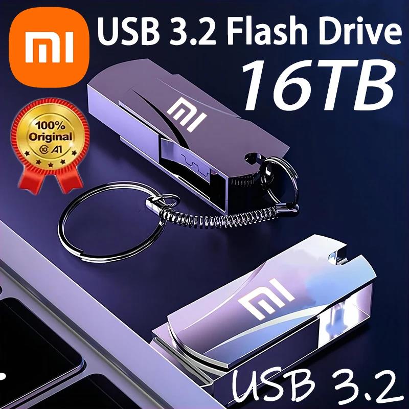 Xiaomi 16TB High Speed Usb 3.0 Type-C Interface 2TB Mobile Phone Pen Drive Computer Dual-Use OTG Dual Flash Memory USB U Disk