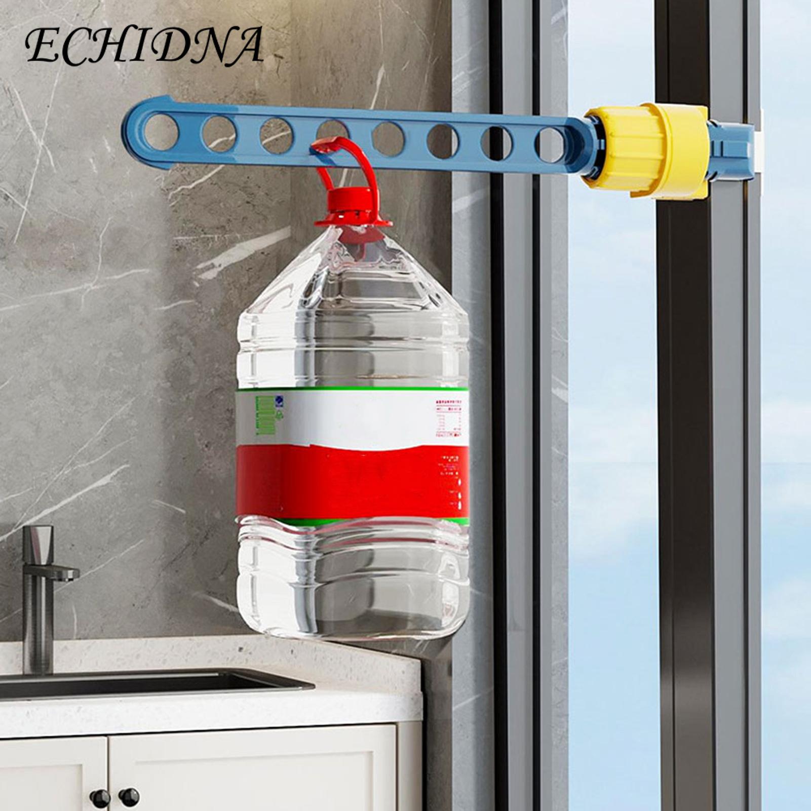 Heavy Duty Clothes Rack Portable Adjustable Clothes Hanger Rack Heavy Duty Travel Drying Holder for Window Frame Mount 8-hole Organizer Multi-holes Clothes Rack. 