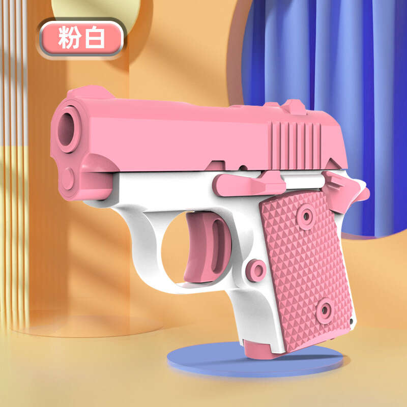 Mini pistol 1911 Baby blowback cannot be fired, decompression toy 3D printing. 