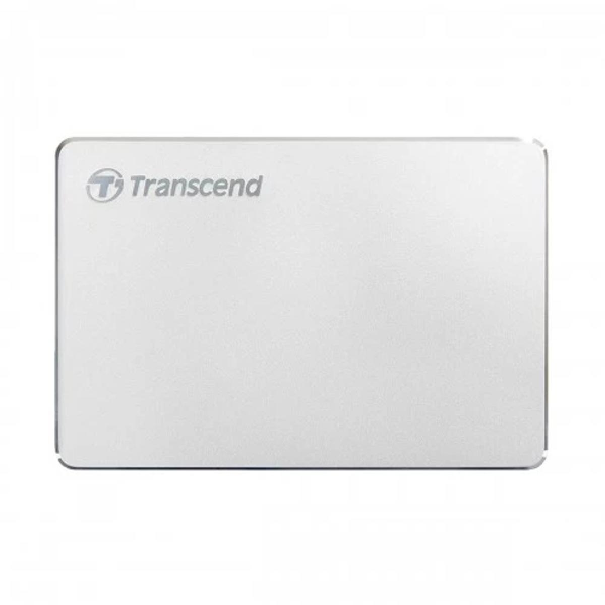 Transcend StoreJet 25C3S 1TB USB 3.1 Gen 1 Type C Silver External HDD TS1TSJ25C3S