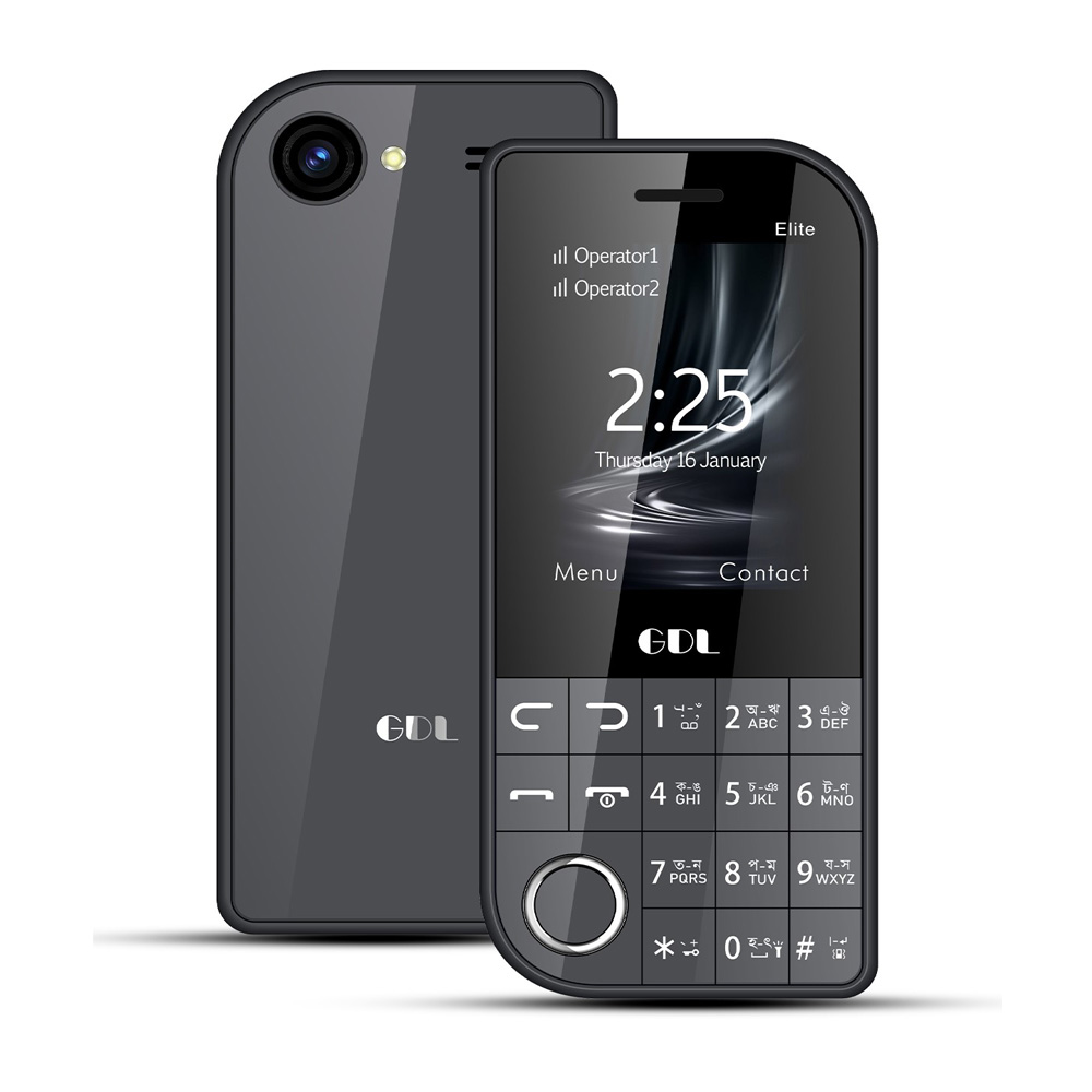 GDL Elite Exclusive Design Dual-SIM Basic Mobile. 
