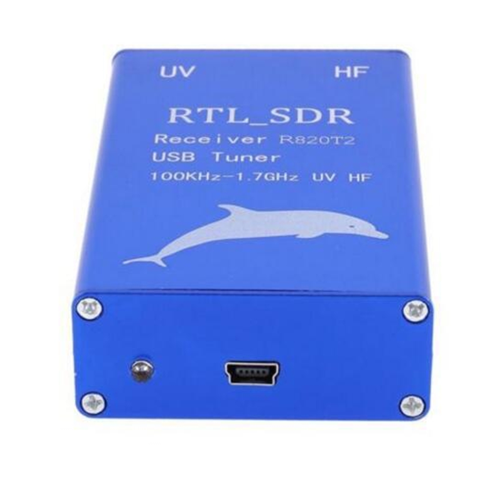 RTL2832U+R820T2 100KHz-1.7GHz UHF VHF HF RTL.SDR USB Tuner Receiver. 