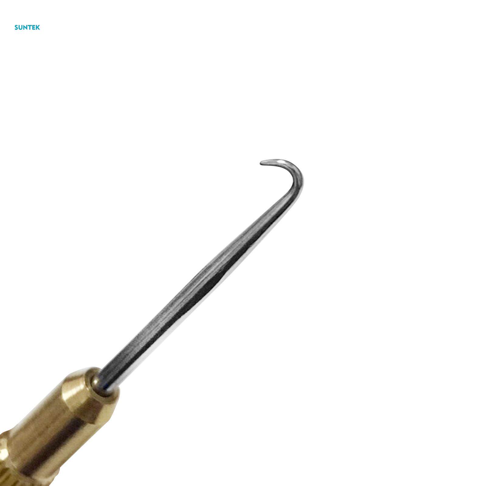 Tennis Racket Stringing Tool, Pull Hook Strong Easy to Use Threading Hook Non Racket String. 