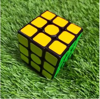 Rubik's cube black 3/3. 
