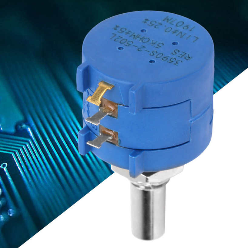 Potentiometer 3590S-2-502L 5K Ohm Adjustable Resistor Precision Multiturn. 