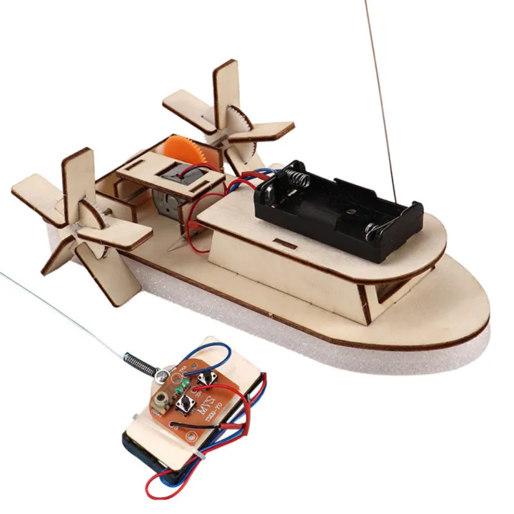 Wooden Remote Control Boat oy for Student Science echnology Production: Buy  Online at Best Prices in Bangladesh 