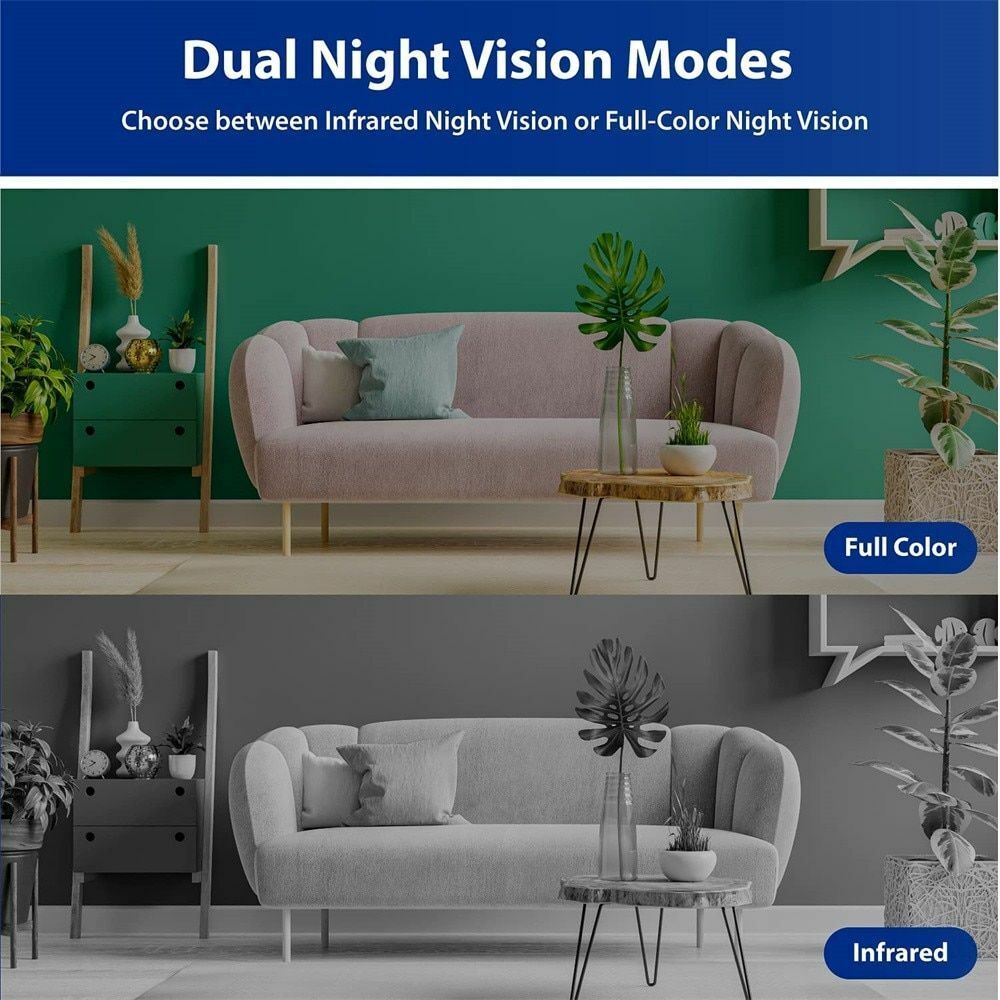 Full Colour WiFi 1080P Smart Home Surveillance Camera with Motion Detection Alarm Night Vision Two Way Talk Indoor Outdoor CCTV Camera Light Bulb. 