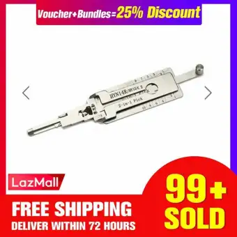 Daniu Maz24 2 In 1 Car Door Lock Pick Decoder Unlock Tool
