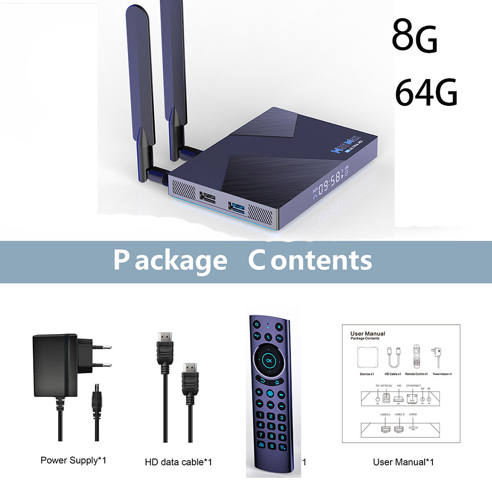 global version H96 MAX V58 TV Box Android12 8G 64G RK3588 Support 4K BT5.0 Dual Wifi 1000M Media Player vs game box mecool km6. 
