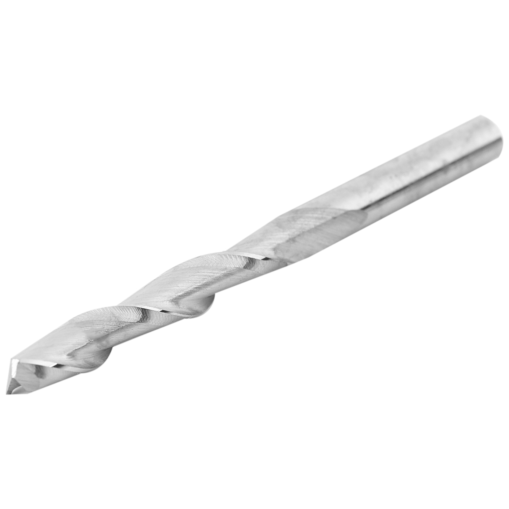 20pcs 1/8 Inch 3.175mm Carbide CNC Double Two Flute Spiral Bits End Mill Router 22mm