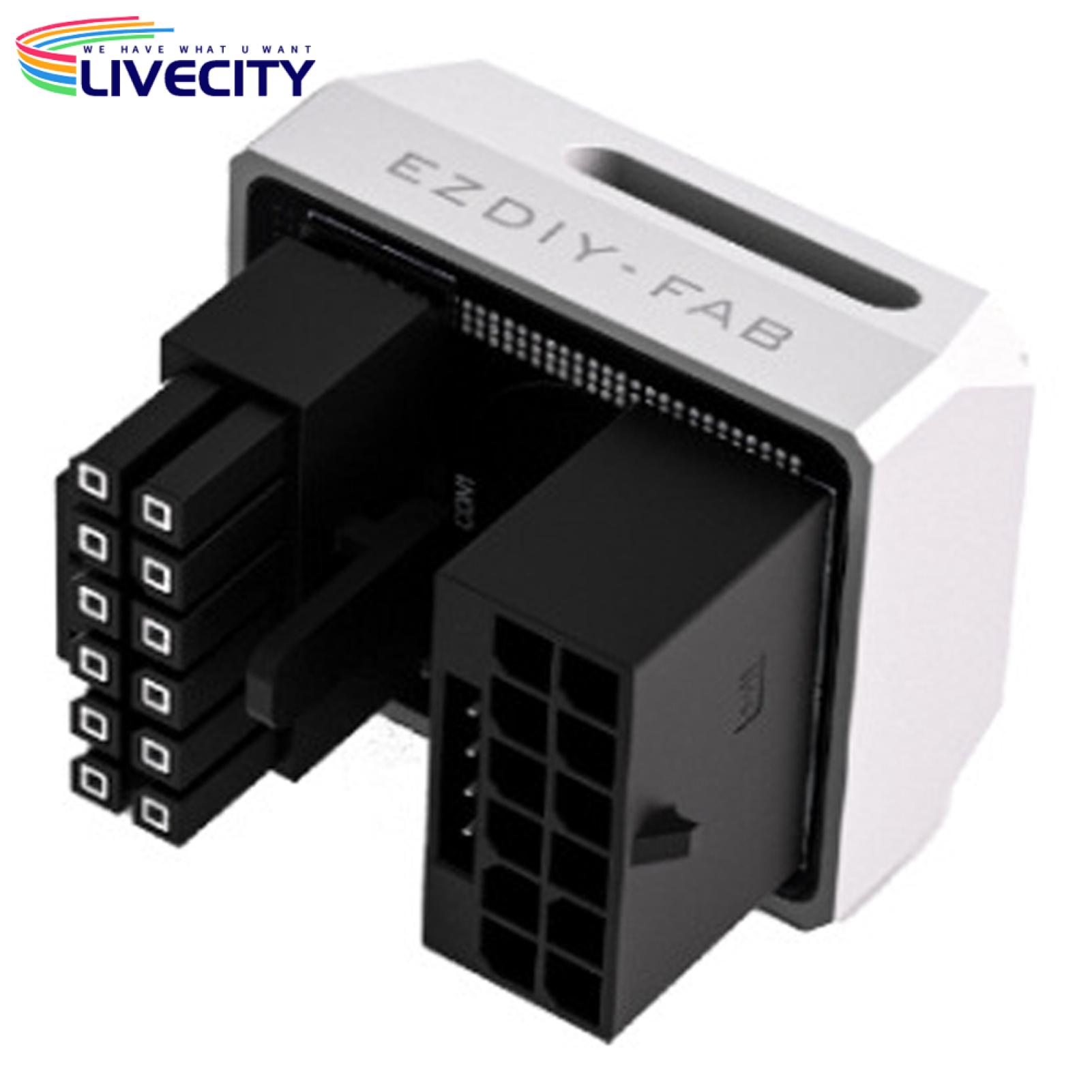 Gpu Power Supply Connector 12vhpwr 16pin 180 Degree Angled Power Adapter Pcie 5.0 for Rtx40 Series Graphics Card High Quality Power Supply Convertor for Gaming Pcs Gpu Power Adapter. 