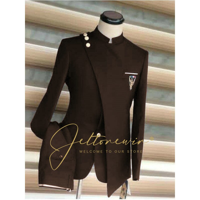 Men Suits Formal Business Wedding Suits For Men Blazer Groom Tuxedos Slim Fit Costume Homme Mariage Wedding Suits For Men. 