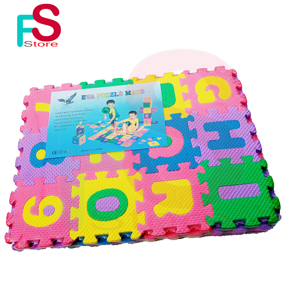 Educational foam mate number puzzle Foam Floor Mat. 