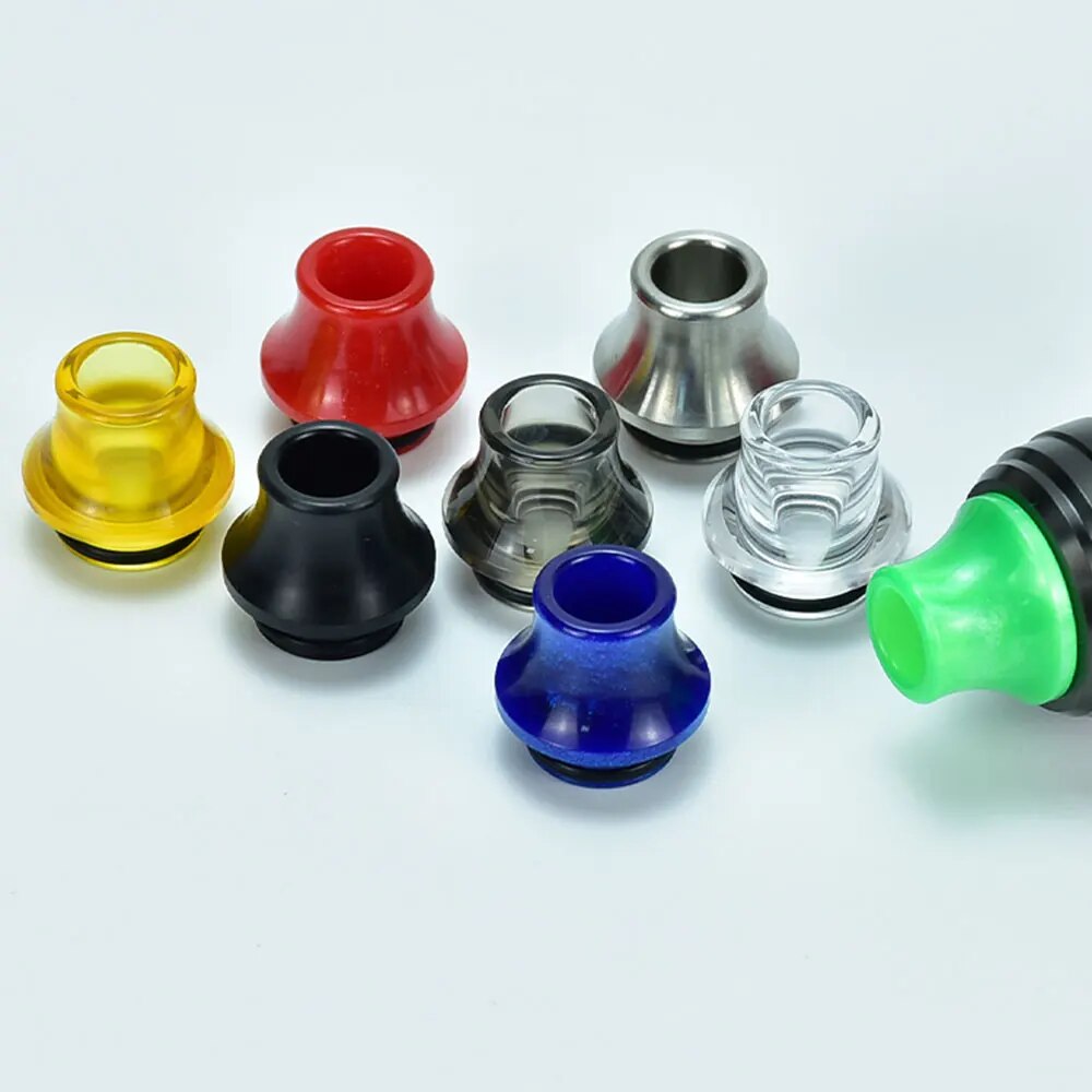 NEW 810 Drip Tip Replacement Honeycomb Standard Drip Tip Resin Drip Tip Connector Cover For Coffee Machine Favors. 