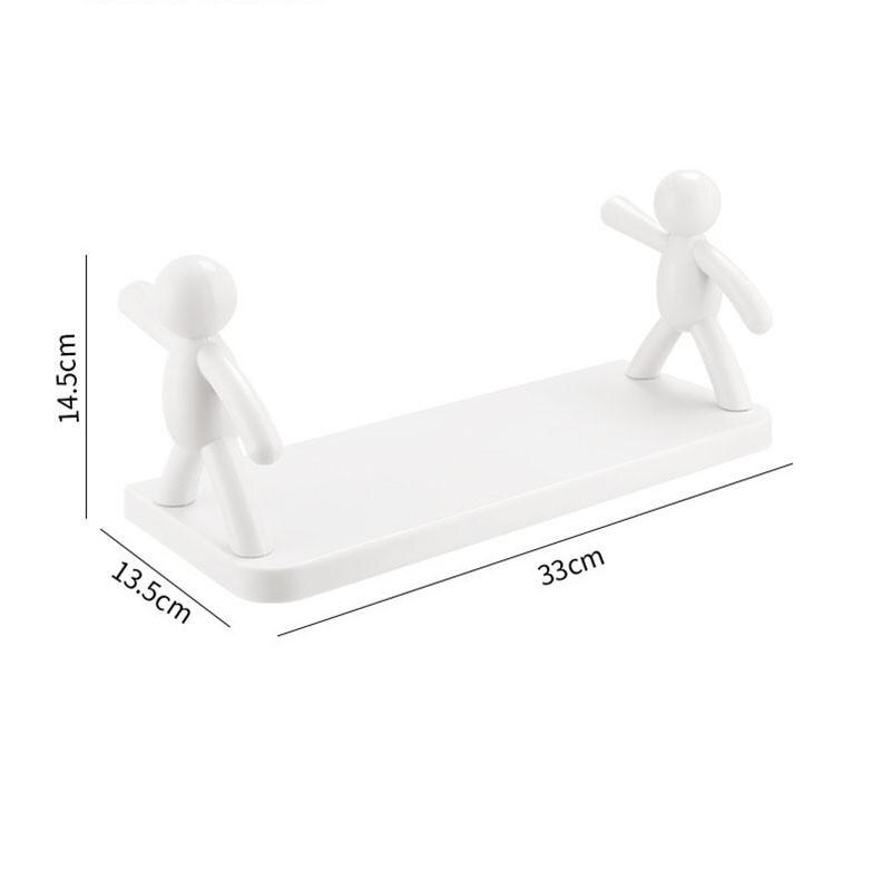 Bathroom Shelves No-drill Corner Plastic Shelf Shower Storage Rack Holder for Kitchen Toilet Organizer Bathroom Accessories