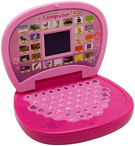 Educational Computer ABC and 123 Learning Kids Toy Laptop with LED Display and Music  Educational Toy for Babies. 