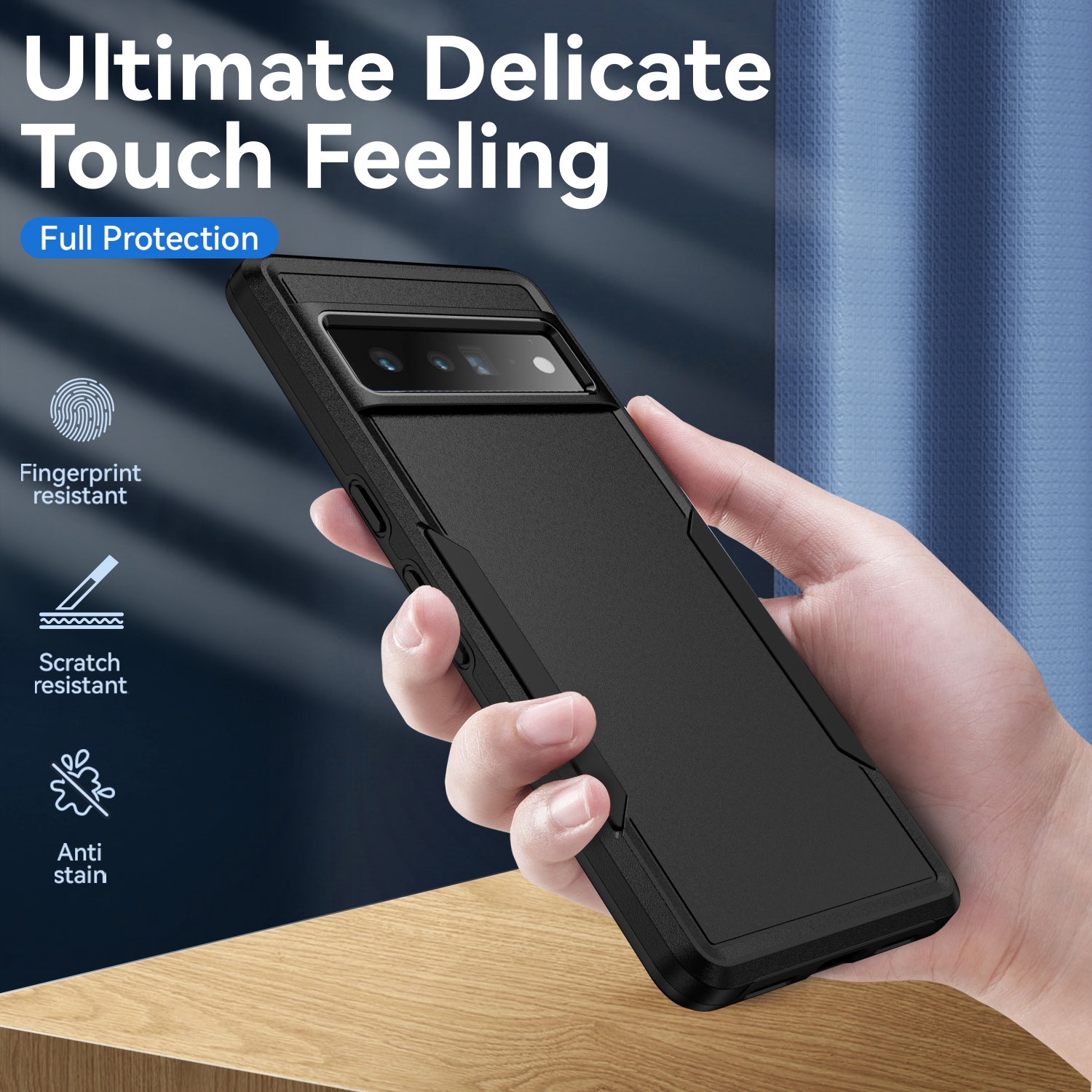 Pioneer Armor Heavy Duty PC + TPU Phone Case For Google Pixel 7 Pro. 