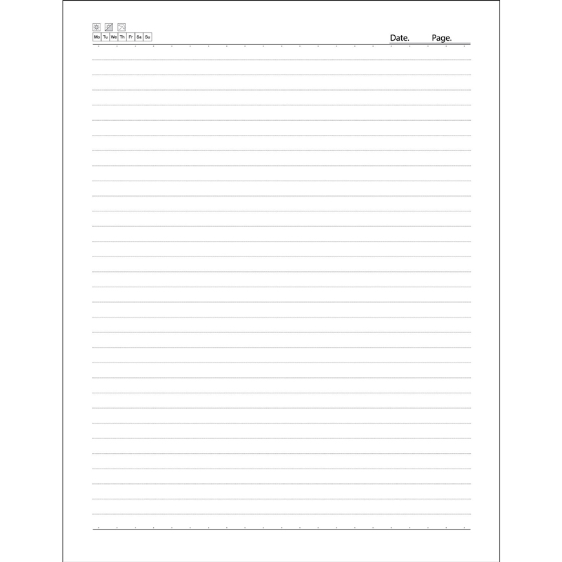 Boi Bichitra Notebook [Pro XDR Blue - BBNB0001] Single Line  200 Pages (Large ). 