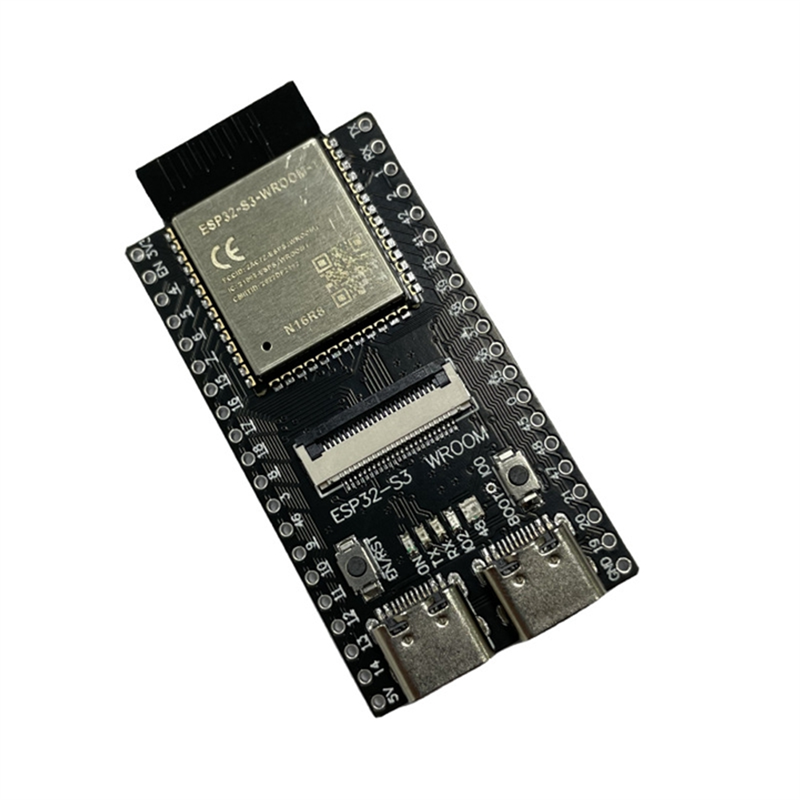 ESP32-S3 WROOM N16R8 CAM Development BoardWiFi Bluetooth Camera Module Onboard ESP32-S3-WROOM-1 N16R8 Module Easy Install Easy to Use with OV2640. 