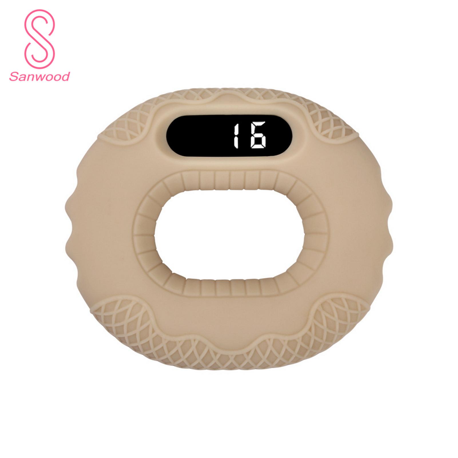 Finger Strengthener Tool Bluetooth Silicone Grip Strength Trainer Ring with Lcd Display for Finger Training Hand Grip Strengthener Buyers' Choice Forearm Strengthener
