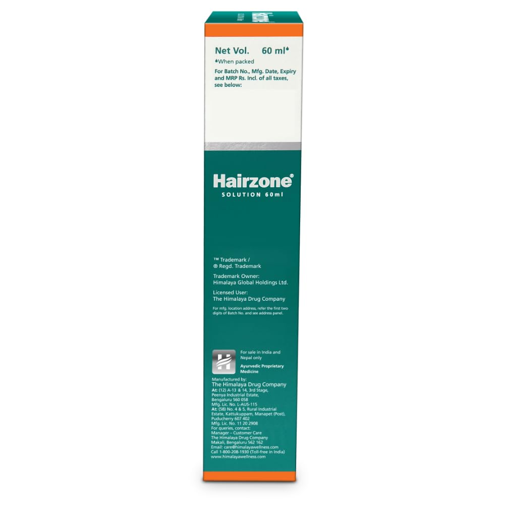 Himalaya Hairzone Solution - 60ml. 