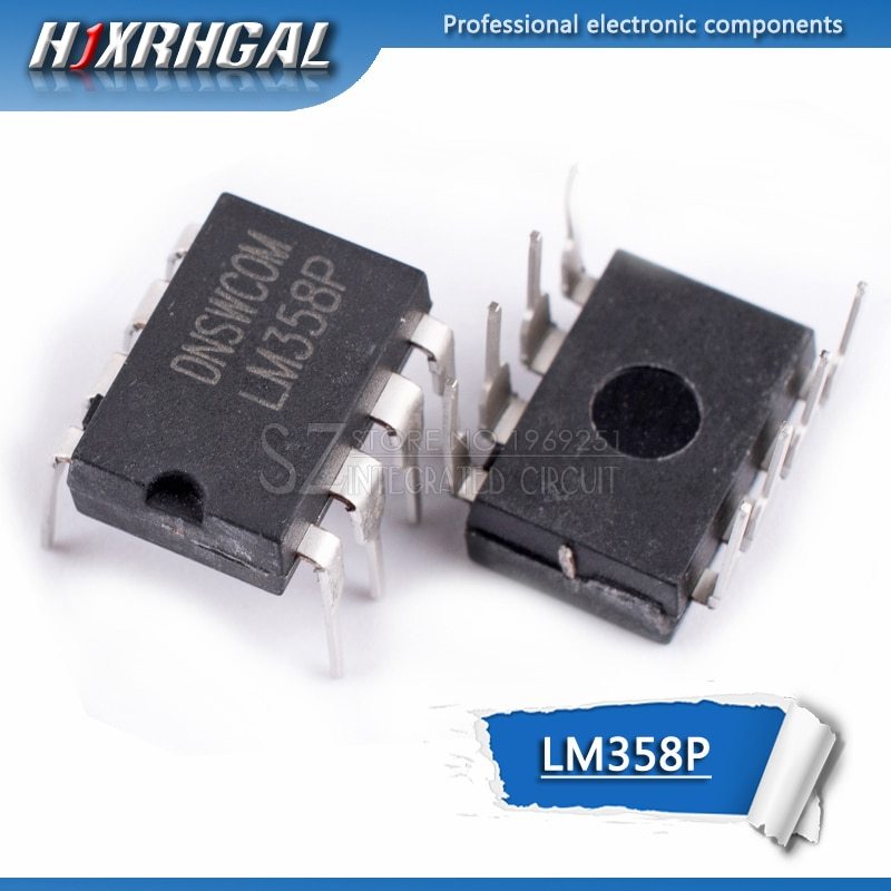 5Pcs- LM358 LM358P LM358N Operational Amplifier IC OPAMP Low Power Dual Operational Amplifiers LM 358 DIP 8 Pin Chip IC Electrical Circuitry & Parts. 