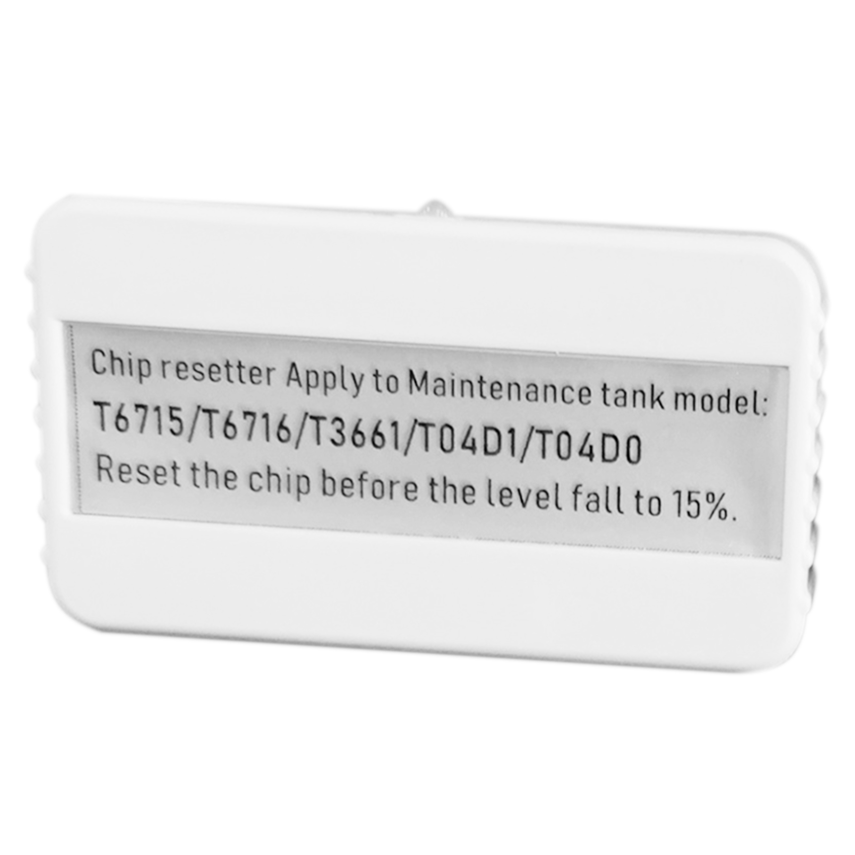 Suitable for Epson WF-C5790/C5710/C5290/C5210 Maintenance Box/Waste Ink Tank Decoder Resetter T6716 Decoder. 