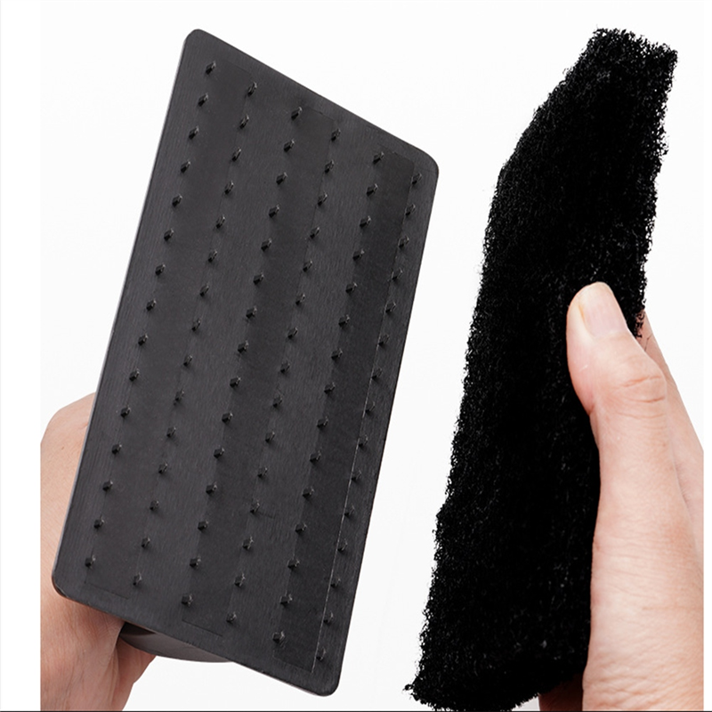 1Set Blackstone Griddle Cleaning Kit Flat Top Scouring Pads Non Scratch Griddle Scrubber Cleaning Pad Stainless Steel with 6In Grill Scraper. 