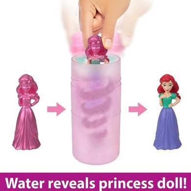 Disney Princess HMB69 Color Reveal Dolls With 6 Surprises. 
