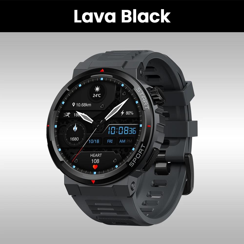 Zeblaze Ares 3 Plus 1.43'' HD AMOLED Display Voice Calling Smartwatch New 3D Interactive Health Fitness Tracking Smart Watch. 