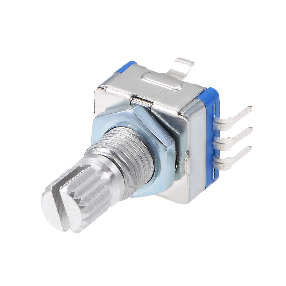 360° Rotary Encoder EC12 Audio Digital Potentiometer 15mm Handle 3 Pins - View #13