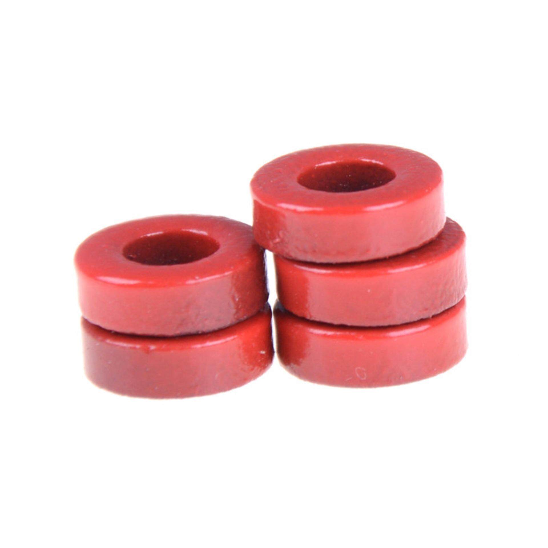 5 Pcs Micro Metals Amidon T37-2 Iron Powder Toroidal Core T-37-2 Toroid. 