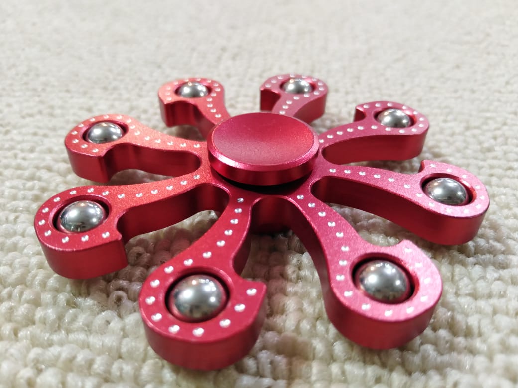 Spiderman Fidget Spinner - Red. 