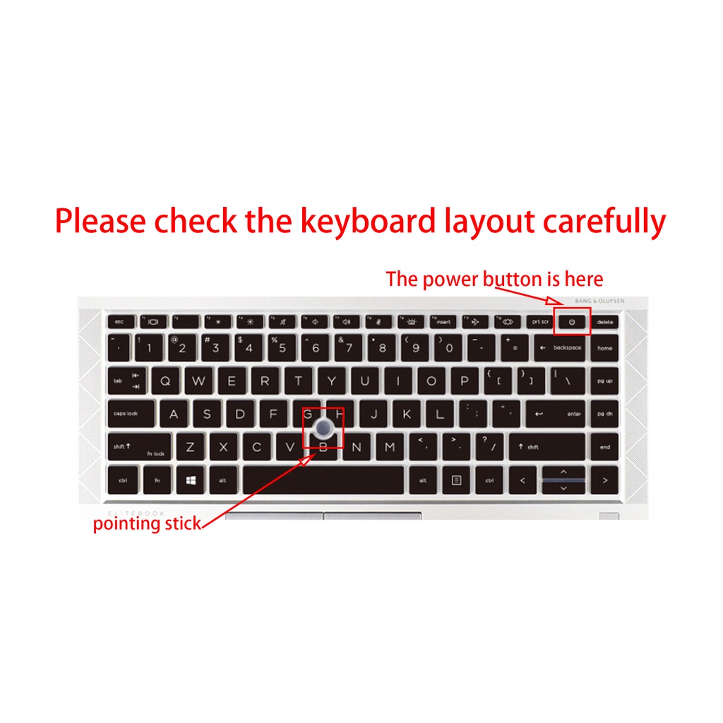 Keyboard Protector HP Elitebook zbook 840 G7 G8 14 inch TPU Keyboard Cover Protector laptop Keyboard Protector. 