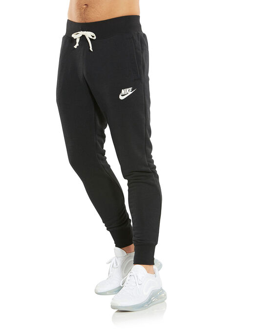 men's black nike joggers