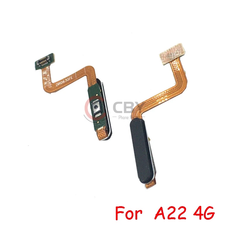 For Samsung Galaxy A12 M12S A22 M12 4G 5G Fingerprint Finger Print Touch ID Sensor Home Button Flex Cable. 
